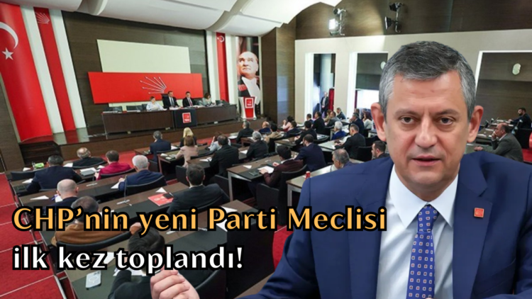 Parti Meclisi (PM) üyeleri belirlendi ve bugünkü toplantı, CHP lideri Özgür Özel başkanlığında saat 12.00 itibarıyla başladı.