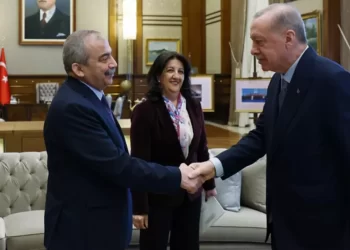 Erdoğan DEM Parti İmralı heyetiyle bir araya geldi