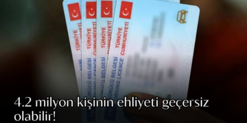 4.2 milyon kişinin ehliyeti geçersiz olabilir!