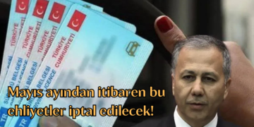 Bakan Yerlikaya paylaştı: Mayıs ayından itibaren bu ehliyetler iptal edilecek