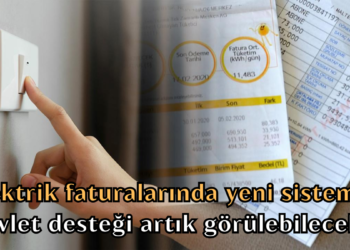 Elektrik faturalarında yeni sistem: Devlet desteği artık görülebilecek