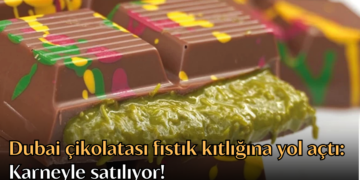 Dubai çikolatası fıstık kıtlığına yol açtı: Karneyle satılıyor!