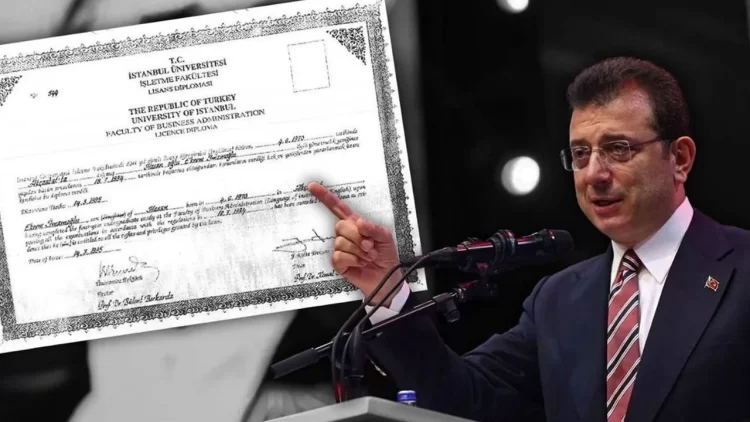 Yolsuzluk soruşturması kapsamında tutuklanarak İstanbul Büyükşehir Belediye (İBB) Başkanlığı görevinden uzaklaştırılan Ekrem İmamoğlu'na, İstanbul Üniversitesi (İÜ) tarafından diplomasının iptal kararı tebliğ edildi.