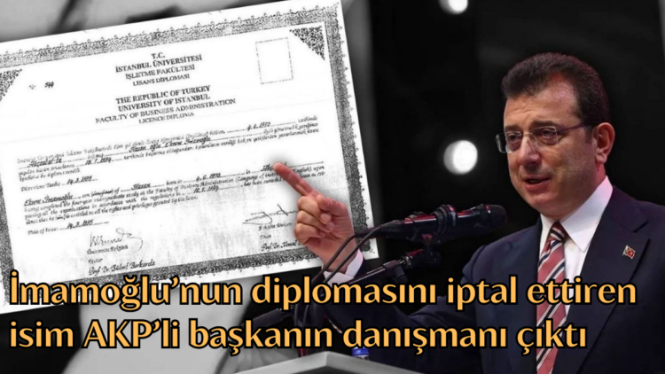 İstanbul Büyükşehir Belediye Başkanı ve Cumhurbaşkanı adayı Ekrem İmamoğlu'nun 1994 yılında İstanbul Üniversitesi İngilizce İşletme Bölümü'nden aldığı diploması, üniversite yönetim kurulunun 18 Mart 2025 tarihli kararıyla iptal edildi.