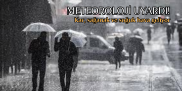 Meteoroloji’den hafta sonu uyarısı: Kar, sağanak ve soğuk hava geliyor!
