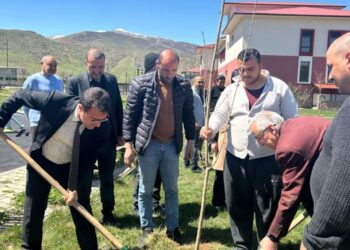 Muş Hasköy'de fidan dikimi etkinliği! Muş Hasköy’de fidan dikimi etkinliği!