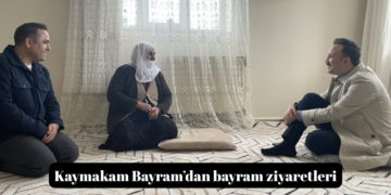 Muş Malazgirt Kaymakamı Bayram’dan bayram ziyaretleri!