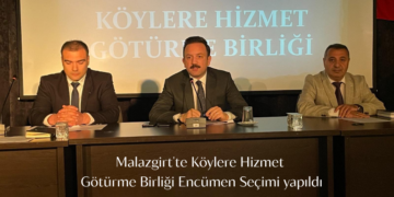 Muş Malazgirt’te, Köylere Hizmet Götürme Birliği Encümen Seçimi yapıldı!