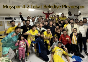Muşspor, Tokat Belediye Plevnespor’u 4 golle geçti!