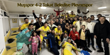 Muşspor, Tokat Belediye Plevnespor’u 4 golle geçti!