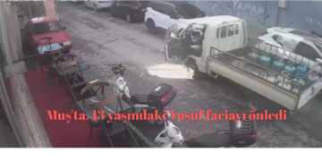 Muş’ta, 13 yaşındaki Yusuf faciayı önledi!