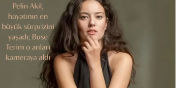 Pelin Akil, hayatının en büyük sürprizini yaşadı; Buse Terim o anları kameraya aldı