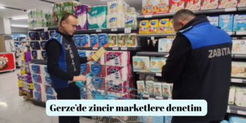 Sinop Gerze’de zincir marketlere denetim sürüyor!