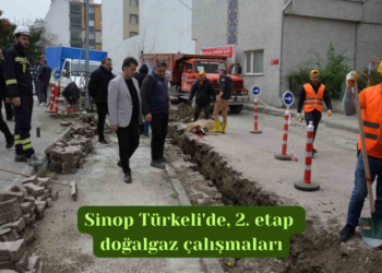 Sinop Türkeli’de, 2. etap doğalgaz çalışmaları başladı!