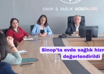Sinop’ta, evde sağlık hizmetlerini değerlendirme toplantısı!