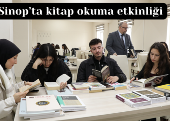 Sinop’ta kitap okuma etkinliği düzenlendi!