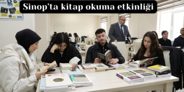 Sinop’ta kitap okuma etkinliği düzenlendi!