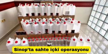 Sinop’ta, sahte içki operasyonunda 3 kişi yakalandı!