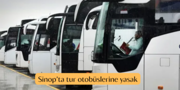 Sinop’ta, tur otobüslerinin şehir merkezine girişi yasaklandı!