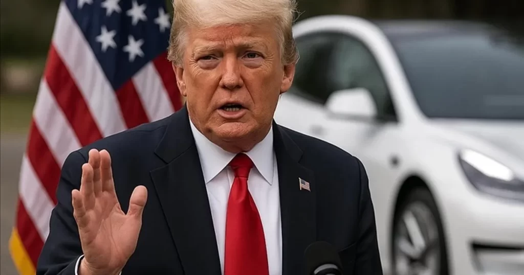 trump elektrikli arac habermeydan