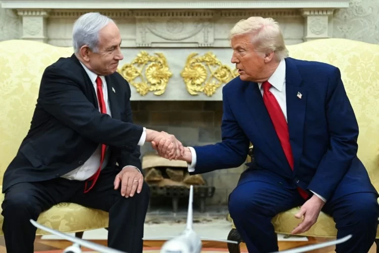 ABD Başkanı Donald Trump, Beyaz Saray’da İsrail Başbakanı Binyamin Netanyahu ile gerçekleştirdiği görüşmenin ardından Cumhurbaşkanı Recep Tayyip Erdoğan’a dair açıklama yaptı.