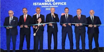 UEFA İstanbul Temsilciliği açıldı!