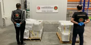 Ticaret Bakanlığı Gümrükler Muhafaza ekiplerinden uyuşturucu operasyonu