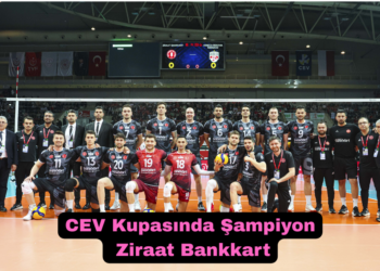 Ziraat Bankkart, CEV kupası’nda şampiyon oldu!