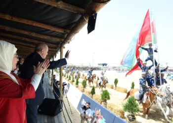 Cumhurbaşkanı Erdoğan’dan 7. Etnospor Kültür Festivali’ne ziyaret