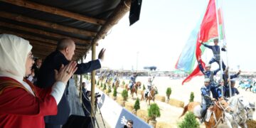 Cumhurbaşkanı Erdoğan’dan 7. Etnospor Kültür Festivali’ne ziyaret