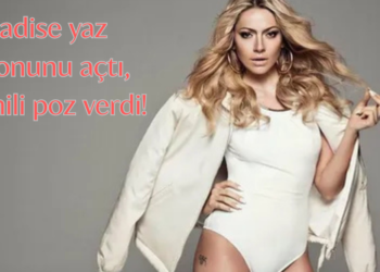 Hadise yaz sezonunu açtı, bikinili poz verdi! Yazdığı not dikkatleri çekti
