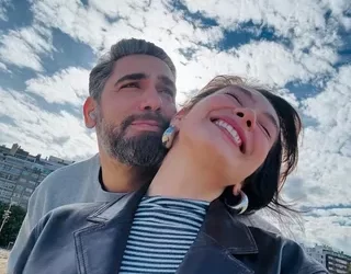 Neslihan Atagül’den Aziz’le İlk Poz!