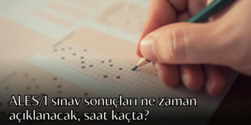 ALES/1 sınav sonuçları ne zaman açıklanacak, saat kaçta? ÖSYM sonuç ekranı