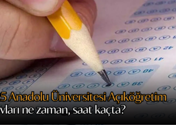 2025 Anadolu Üniversitesi Açıköğretim sınavları ne zaman, saat kaçta? AÖF sınav giriş belgesi nasıl alınır? 2025 Anadolu Üniversitesi Açıköğretim sınavları ne zaman, saat kaçta? AÖF sınav giriş belgesi nasıl alınır?