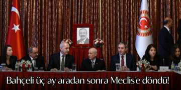 Bahçeli üç ay aradan sonra Meclis’e döndü: DEM Parti’ye taziye ziyareti gerçekleştirdi