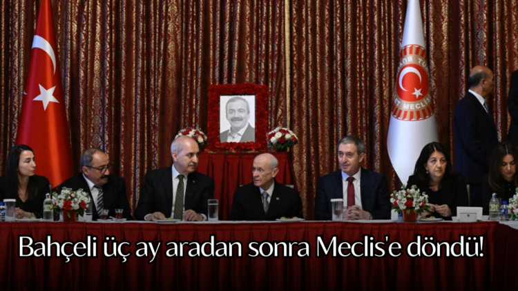 Milliyetçi Hareket Partisi (MHP) Genel Başkanı Devlet Bahçeli, Halkın Eşitlik ve Demokrasi Partisi'nin (DEM Parti) Sırrı Süreyya Önder için Meclis'te düzenlediği taziye programına katıldı.