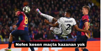 Barcelona-Inter maçında kazanan yok!