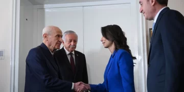Ankara’da kritik buluşma: Bahçeli DEM Parti heyetiyle bir araya geldi