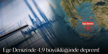 AFAD duyurdu: Ege Denizi’nde deprem!