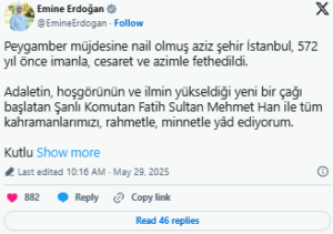 emine erdogan habermeydan