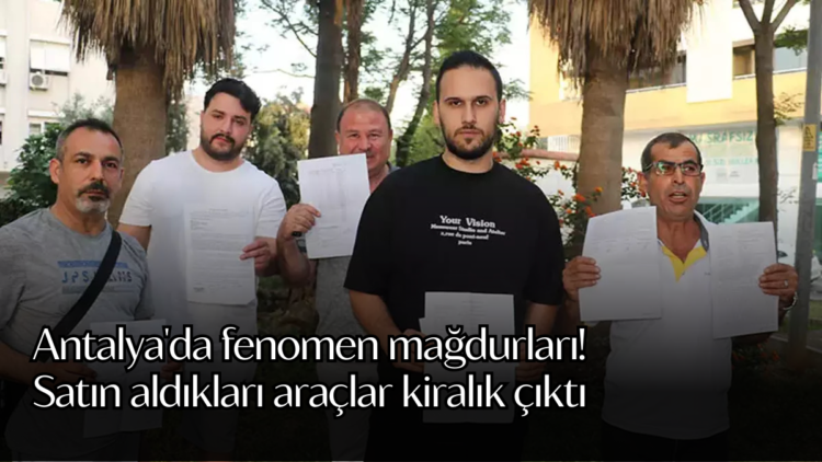 Antalya'da sosyal medya fenomenine ait olduğu iddia edilen bir firmaya araç sahibi olma hayaliyle para yatıran çok sayıda kişi, dolandırıldıklarını belirterek suç duyurusunda bulundu. Mağdurlar, yatırdıkları paraların karşılığında araçların ya teslim edilmediğini ya da kiralık olarak verildiğini ifade etti.