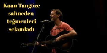 İhraç edilen teğmenler Duman konserinde! Kaan Tangöze sahneden teğmenleri selamladı