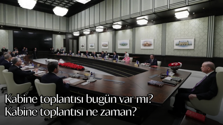 Kabine toplantısı için gözler Beştepe’ye çevrildi.