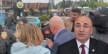 CHP’li Mahmut Tanal polis ablukasına alındı