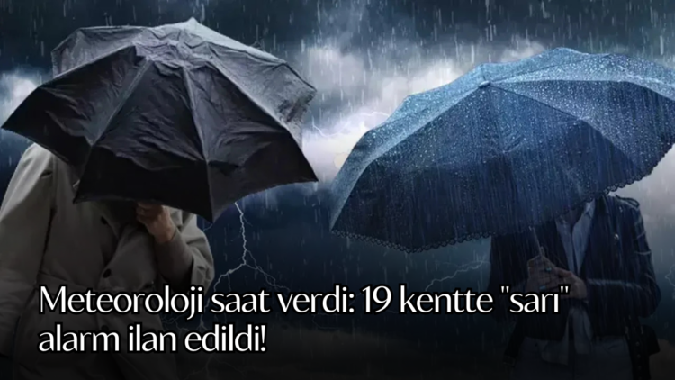 Meteoroloji'den yapılan açıklamaya göre, bugün Marmara, Karadeniz ve Ege bölgelerinde yağış bekleniyor.