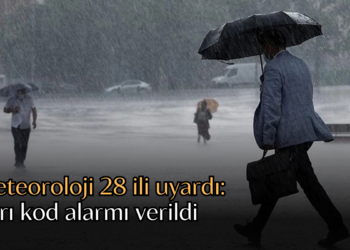Meteoroloji 28 ili uyardı: Sarı kod alarmı verildi