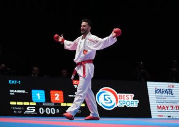 Milli karateci Ömer Abdurrahim Özer, Avrupa şampiyonu oldu!