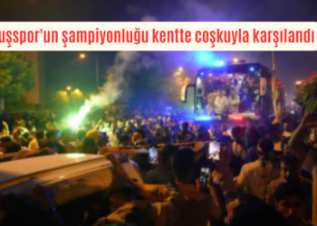 Muşspor’un şampiyonluğu kentte coşkuyla karşılandı!