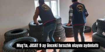 Muş’ta, JASAT ekipleri 9 ay önceki hırsızlık olayını aydınlattı!