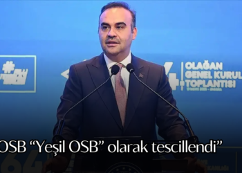 Bakan Kacır açıkladı: 17 OSB Yeşil OSB olarak tescillendi